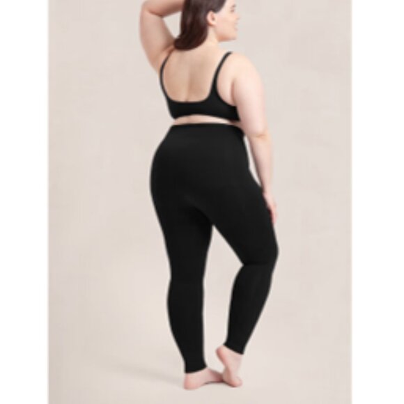 Shapermint Seamless Comfort Mid-Waist Shaping Leggings Black Size 3XL XXXL NWT - Picture 10 of 10